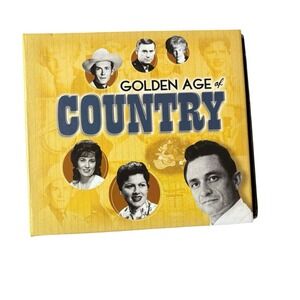 New Time-Life Music Golden Age of Country CD Box Set 6 CD Cases 10 CDs  Classic